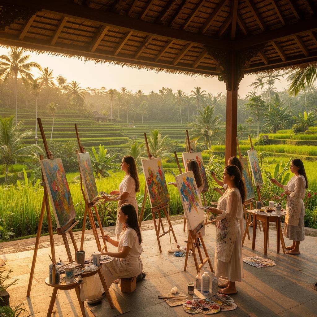 Pobytový kurz Bali — Ubud